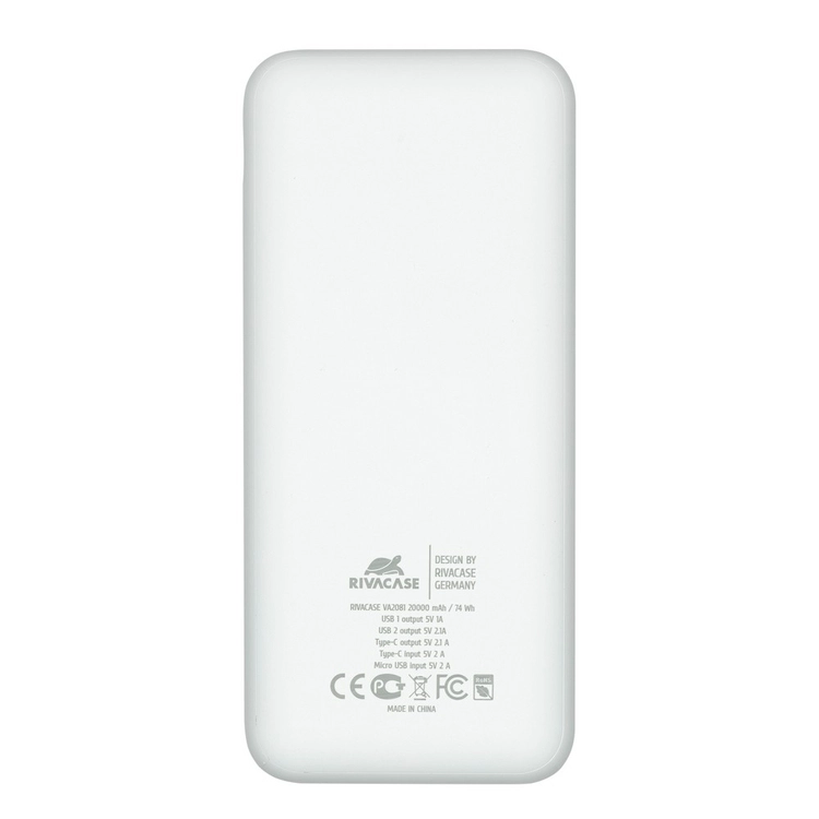 Power Bank VA2081 20000 mAh RIVACASE