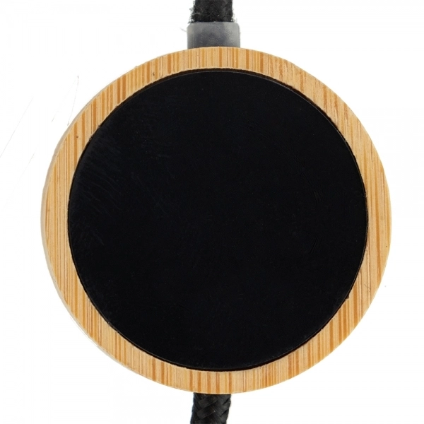 Długi drewniany kabel 4w1 z podświetlanym logo