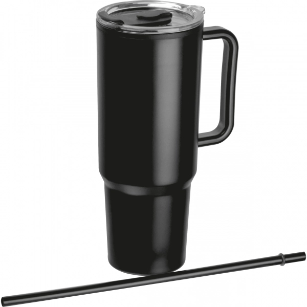 Kubek ze słomką XXL 1200 ml TEODORA