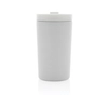 Kubek termiczny 300 ml z recyklingowanej stali, biały, 13,5xØ7,3 cm