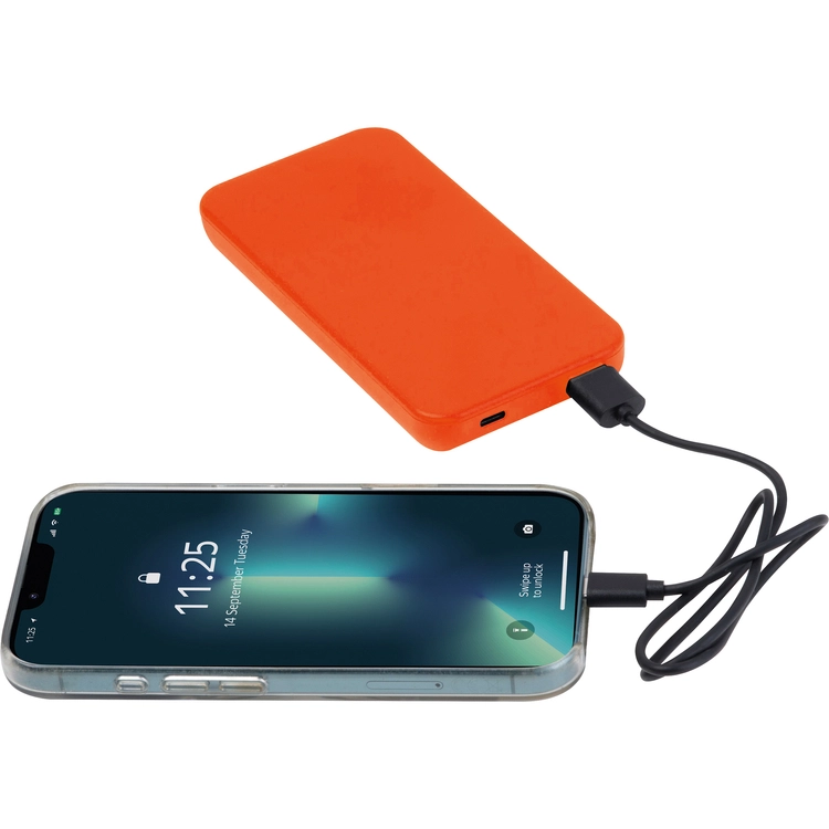 Power bank z ABS z recyklingu 10000 mAh PRESTON