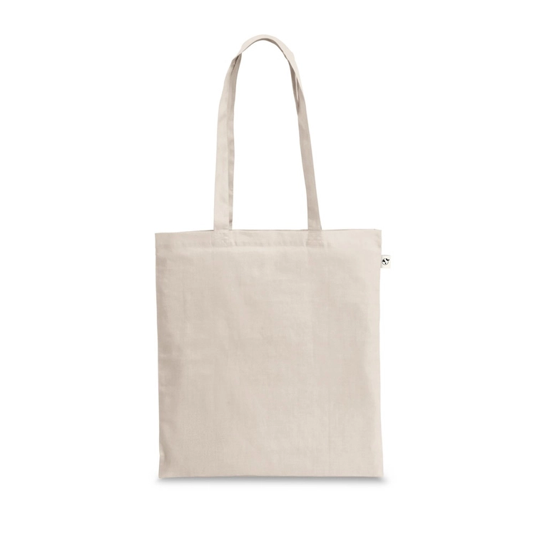 SVANETI. Torba wykonana w recyklingowanej bawełny (70%) i w poliestru (30% rPET) (150 g/m²)