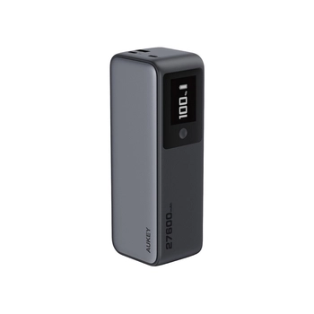 Power bank 27600 mAh, 140 W, Aukey, srebrny vam15-32