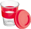 Kubek szklany z pokrywką 300 ml AMANDA