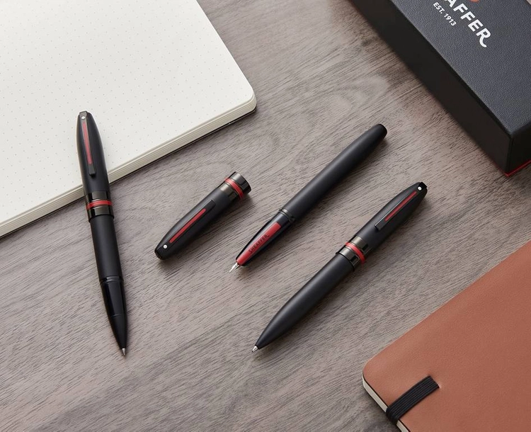 9108 Pióro kulkowe Sheaffer kolekcja Icon, czarne, elementy czarne