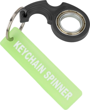 Brelok do kluczy Spinner, czarny EG061503
