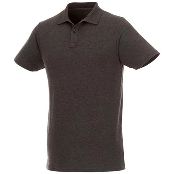 Helios - koszulka męska polo z krótkim rękawem 180 g/m², Węgiel drzewny 38106980