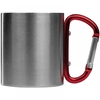 Kubek metalowy z karabińczykiem 200 ml ANGELICA