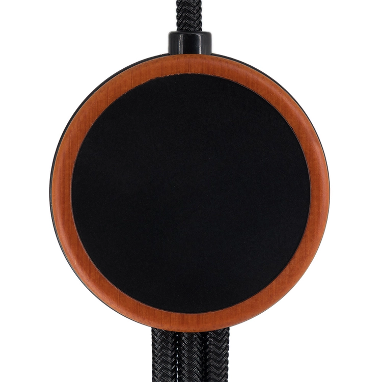 Kabel 3w1 z podświetlanym logo w drewnianej obudowie - LH-ZM04