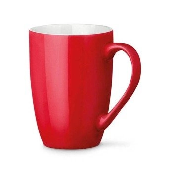 CINANDER. Ceramiczny kubek z błyszczącym wykończeniem, pojemność 370 ml
