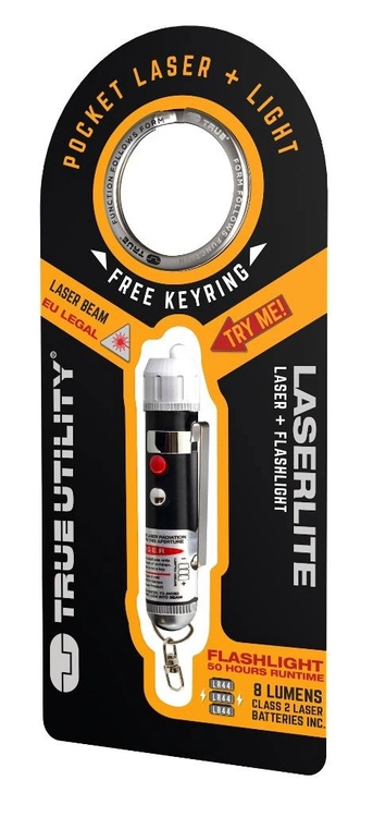 TU211 True Utility Latarka z laserem LaserLite, 2w1