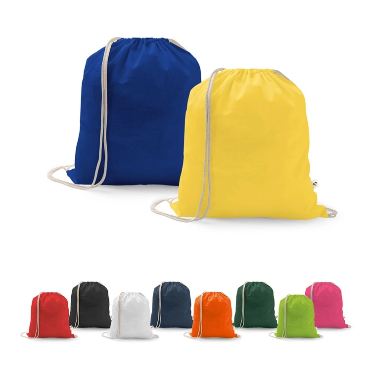 ISTANBUL. Plecak wykonany w recyklingowanej bawełny (70%), poliestru (30% rPET) (150 g/m²)