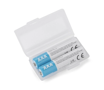 Zestaw akumulatorków AAA 450 mAh, transparentny 09126