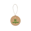 LABEL ROUND. Okrągła etykieta wykonana w 100% z papieru pochodzącego z recyklingu (700 g/m²)