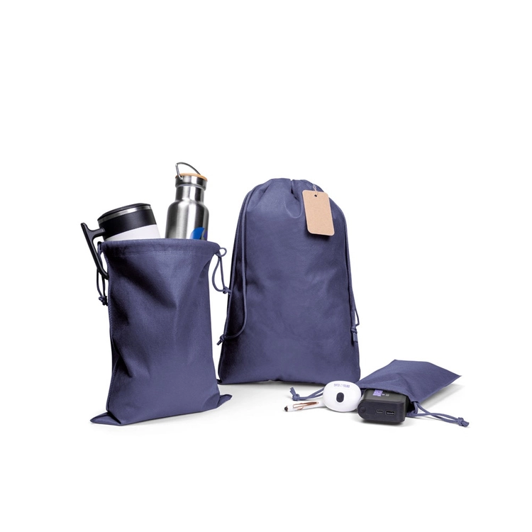 GIFT BAG L. Duża torba w stylu plecaka, wykonana z materiału włókninowego (60 g/m²)