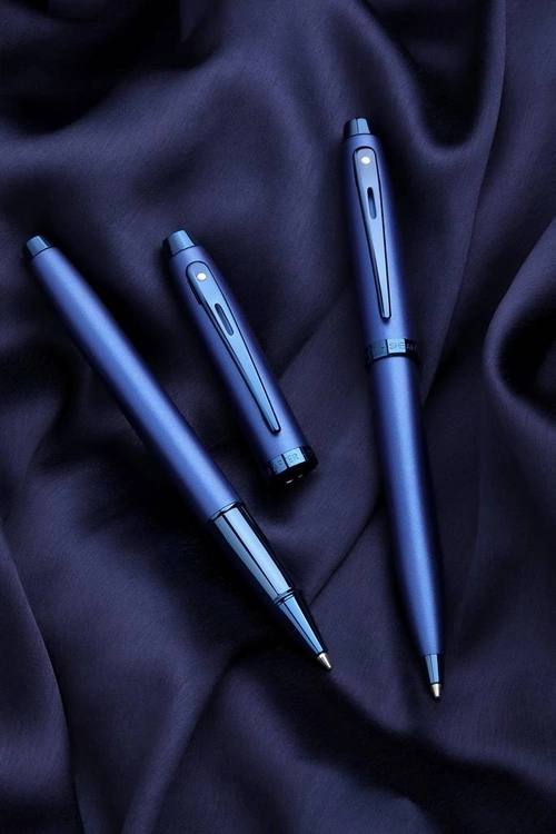 9371 Długopis Sheaffer kolekcja 100, niebieski, wykończenia z niebieskiego PVD