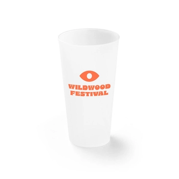 KANE L. Kubek festiwalowy PP 620 ml, transparentny 94433-110