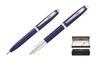 9339 Zestaw (pióro wieczne i długopis) Sheaffer kolekcja 100, niebieskie, wykończenia chromowane