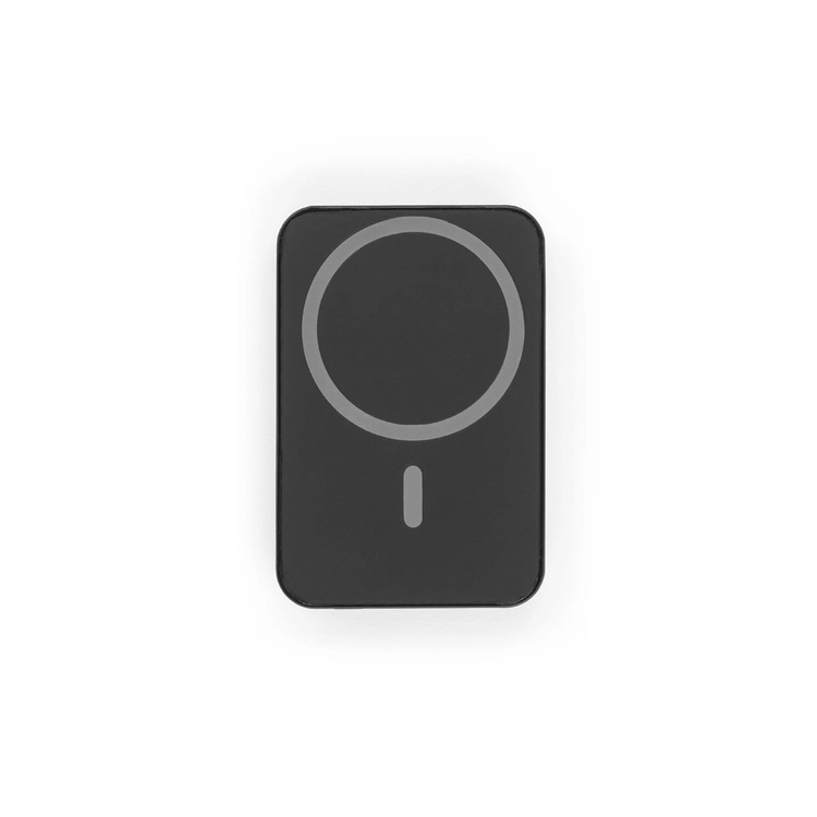 AMPERE 10. Magnetyczny power bank 10 000 mAh z superszybką ładowarką bezprzewodową 15 W wykonany w ABS pochodzącego z recyklingu (100% rABS)