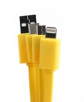 Kabel do ładowania 3w1 indywidualny kształt