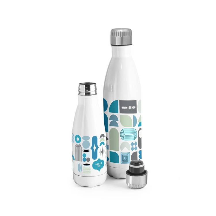 AMORTI L. Butelka sublimacyjna ze stali nierdzewnej 800 ml