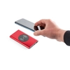 CASSINI. Power bank 4.000 mAh z bezprzewodową ładowarką 5W z aluminium pochodzącego z recyklingu (100% rAL)