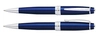 Długopis Cross Bailey niebieski, elementy chromowane