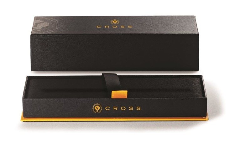 Pióro wieczne Cross Century II czarne, elementy pokryte 23k złotem